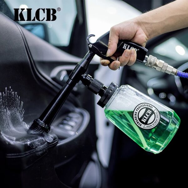 KLCB1000ML ปืนอัดฉีดทอร์นาโด ขวดสีใส - Image 8