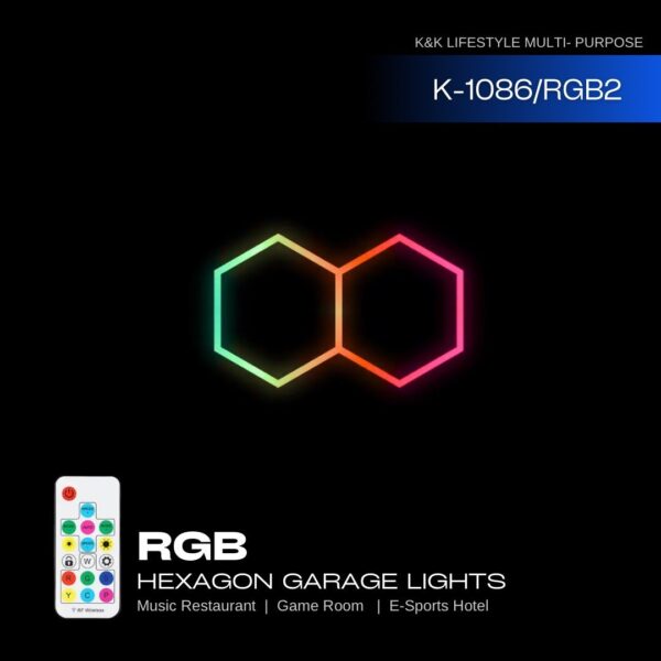 ไฟ RGB โคมไฟตกแต่งหลอดไฟ Cool KTV - Image 3