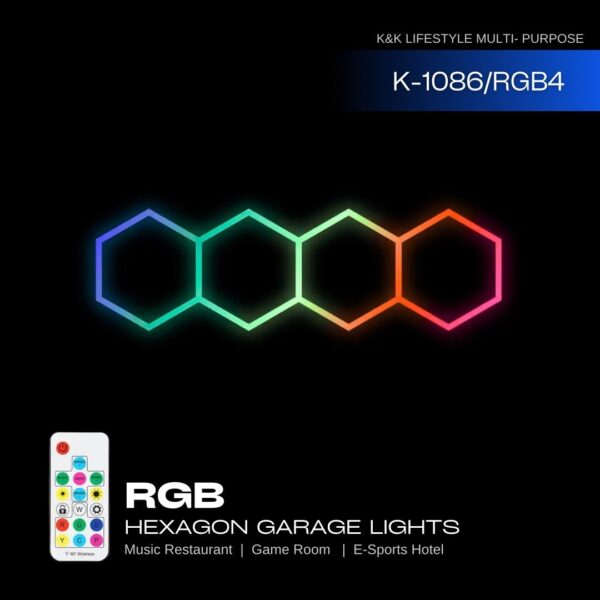 ไฟ RGB โคมไฟตกแต่งหลอดไฟ Cool KTV - Image 5